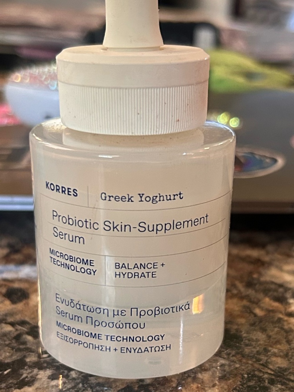 Korres greek yoghurt probiotic serum